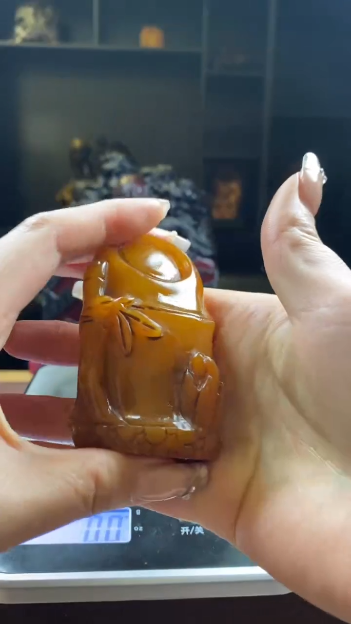 【闪购商品】寿山石印石田黄竹节