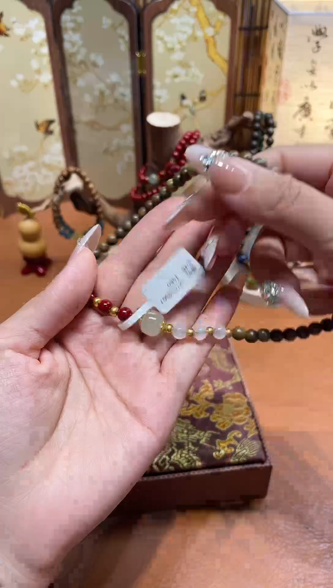 非洲檀香手串/手链柒月撤柜闪购链接（多样性发其一）￥