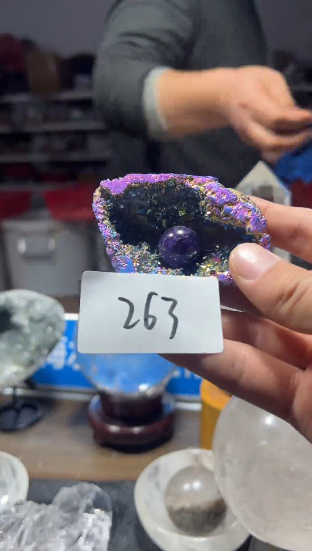未镶嵌珠宝半成品水晶263