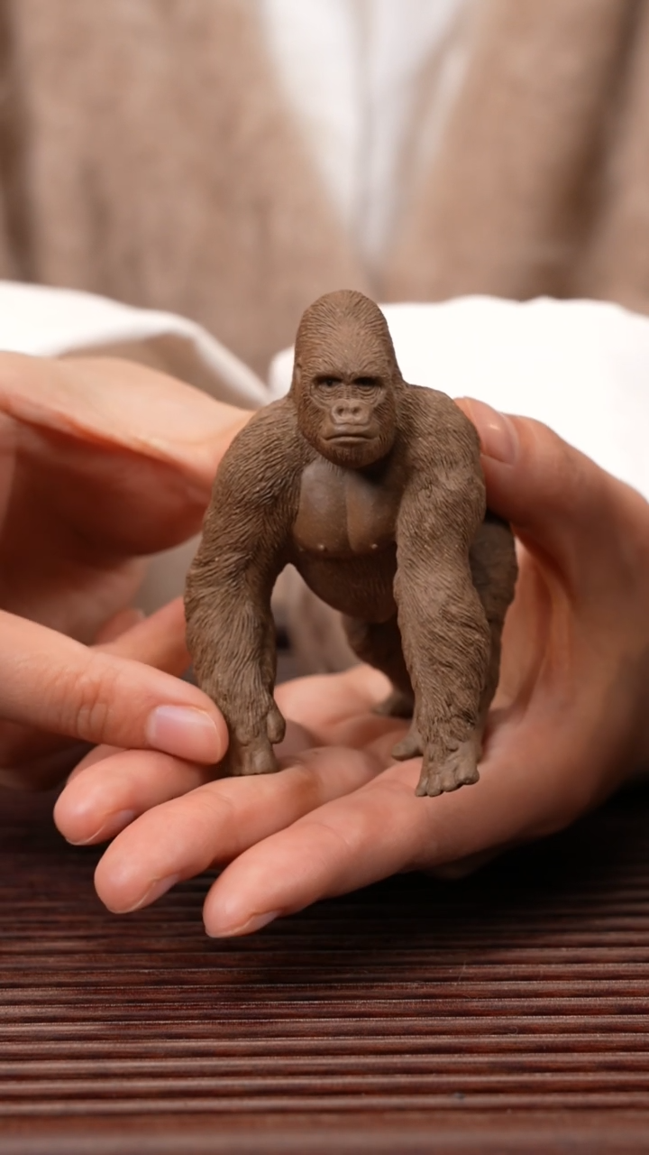 【闪购商品】紫砂茶宠精工猩猩