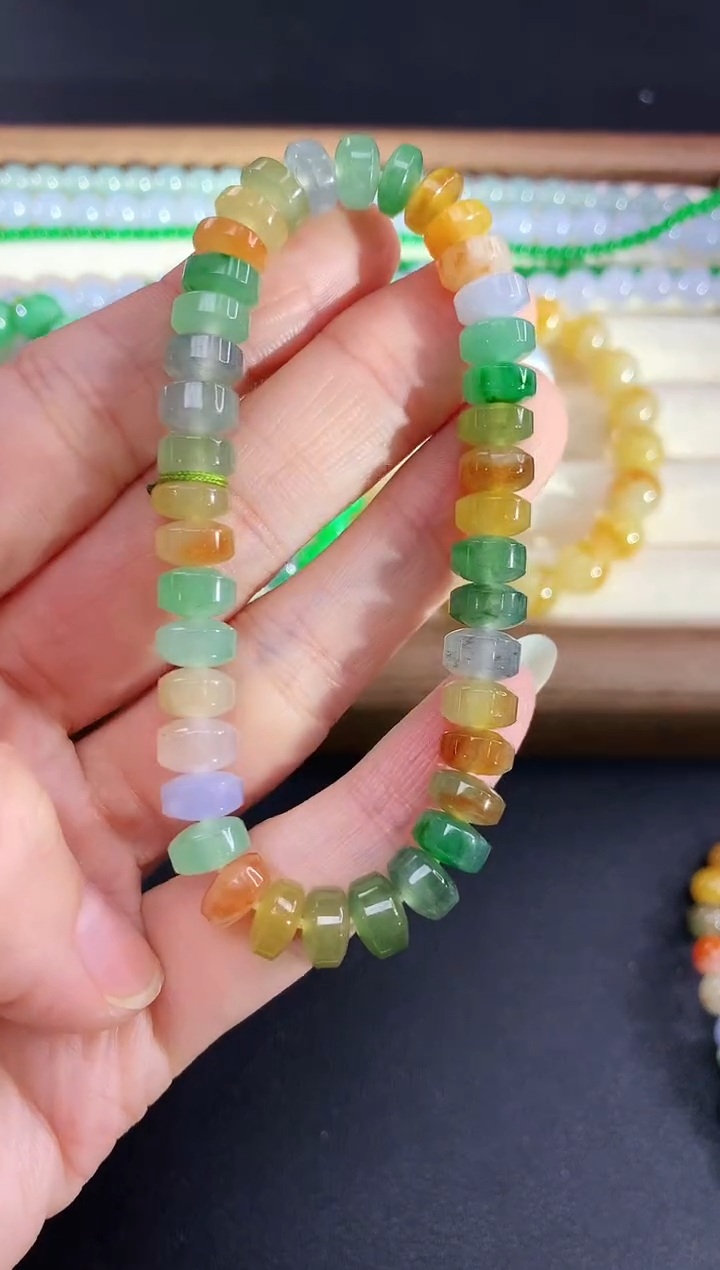 未镶嵌手串翡翠293|18000