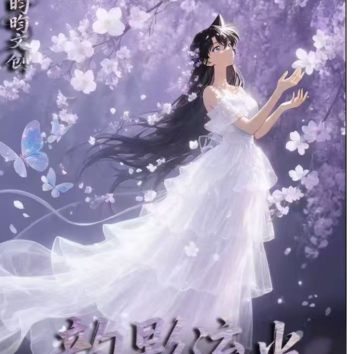 昀昀文创-第一弹全亚克力色纸名侦探柯南长卡收藏潮玩卡牌