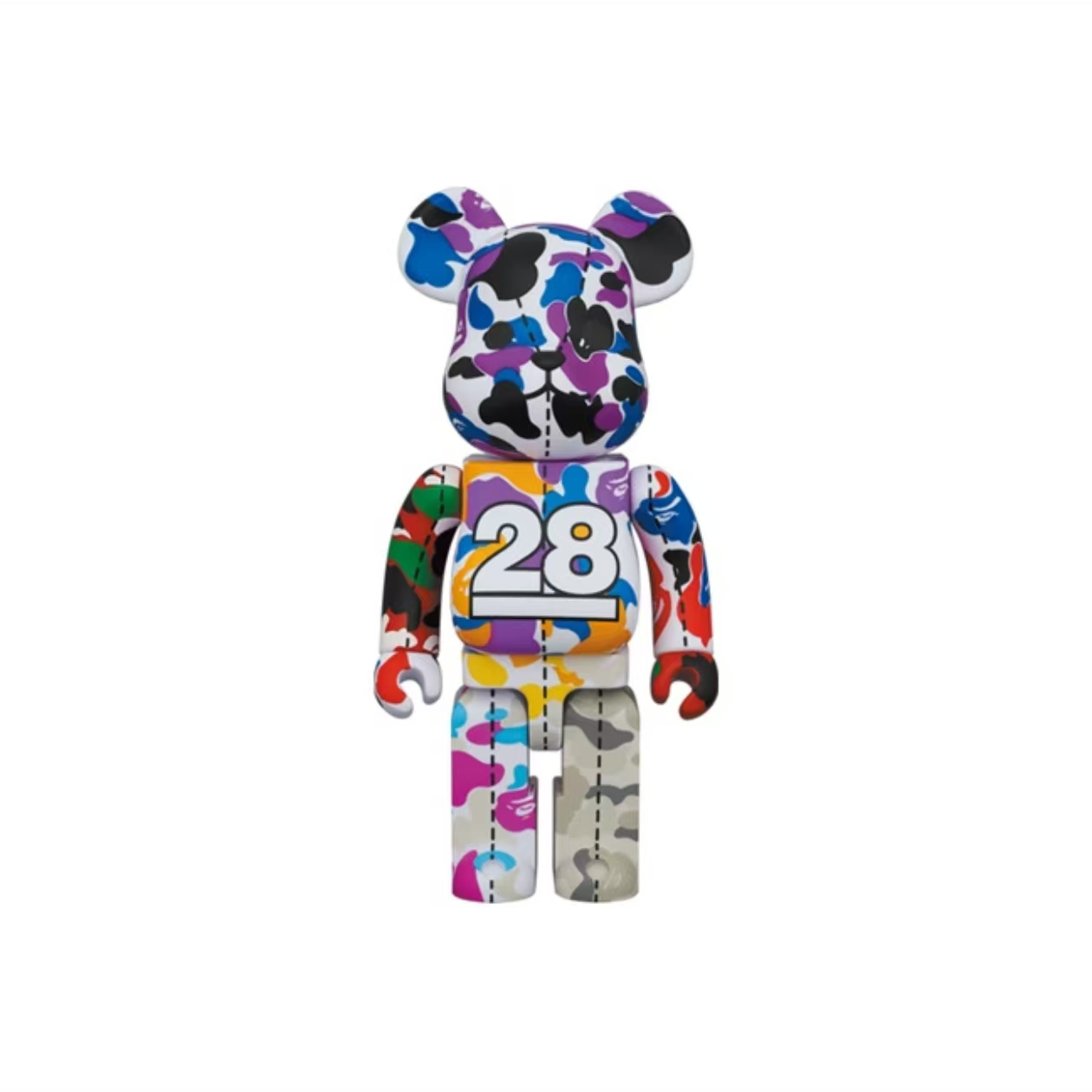 【山哥ST】bearbrick积木熊 bape28周年 #2 400%
