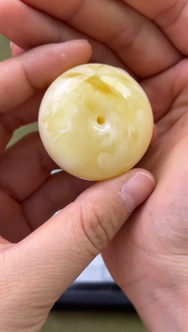 裸石琥珀未镶嵌琥珀蜜蜡吊坠
