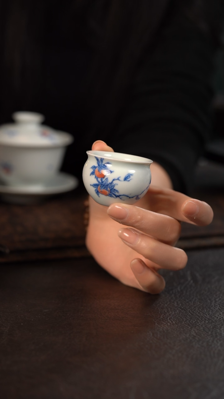 【闪购商品】杯聚澜堂桃子小缸杯