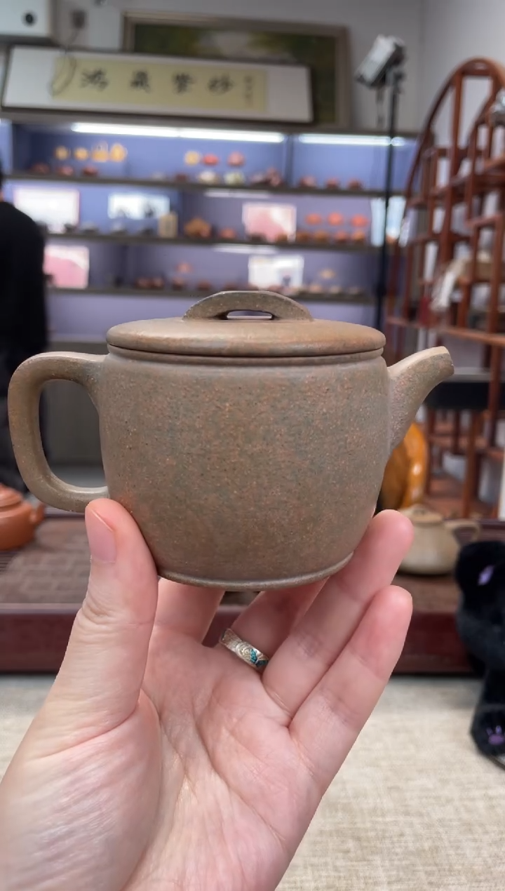 【闪购商品】紫砂茶壶岩中泥 六拼  折嘴汉瓦  