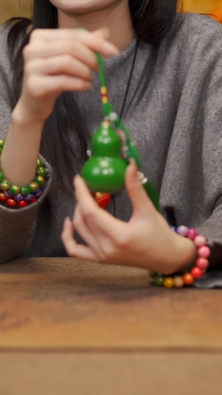 【闪购商品】675宴禾堂大漆脖挂葫芦68