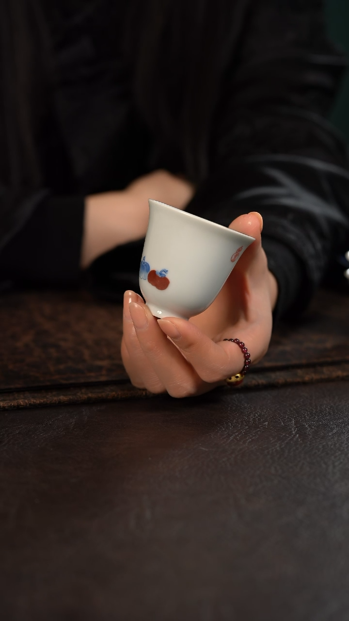 【闪购商品】杯聚澜堂事事如意大闻香杯