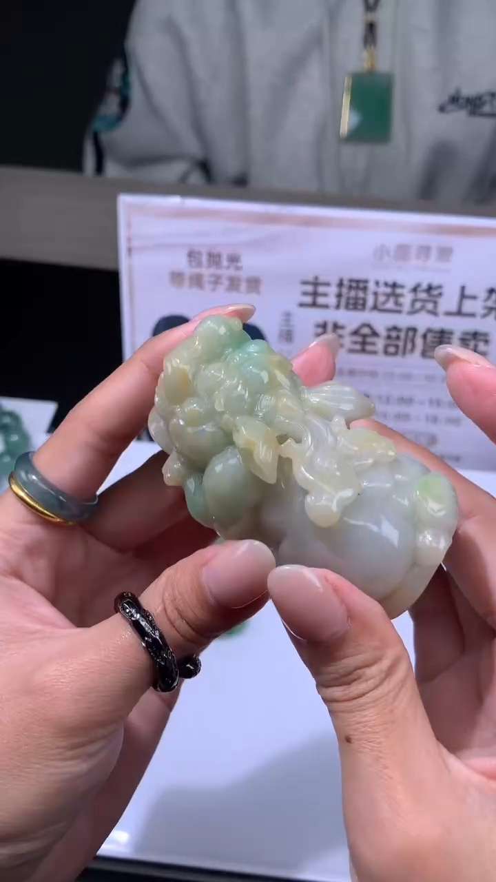 【闪购商品】定制翡翠未镶嵌不退不换CMH1件-A