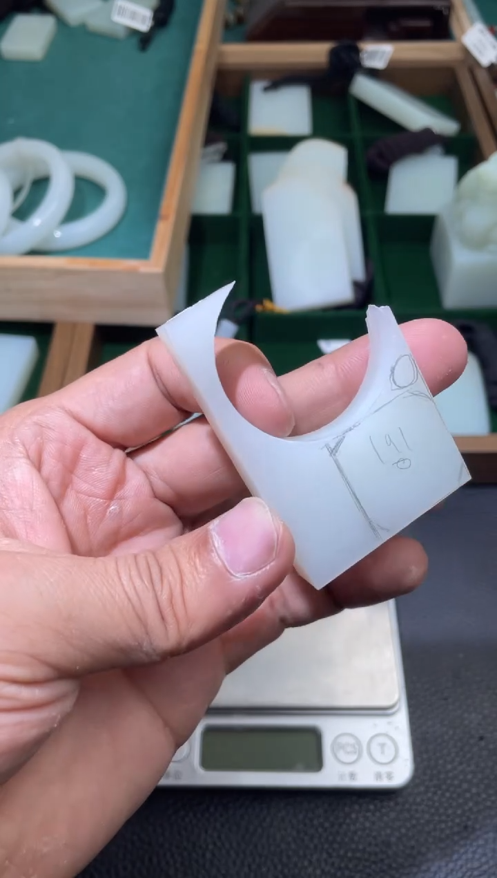 定制和田玉平安扣24