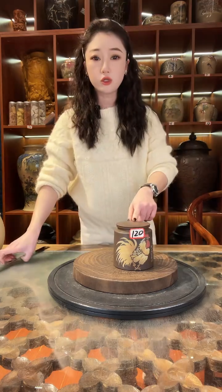 【闪购商品】缸云南建水紫陶小茶罐@120