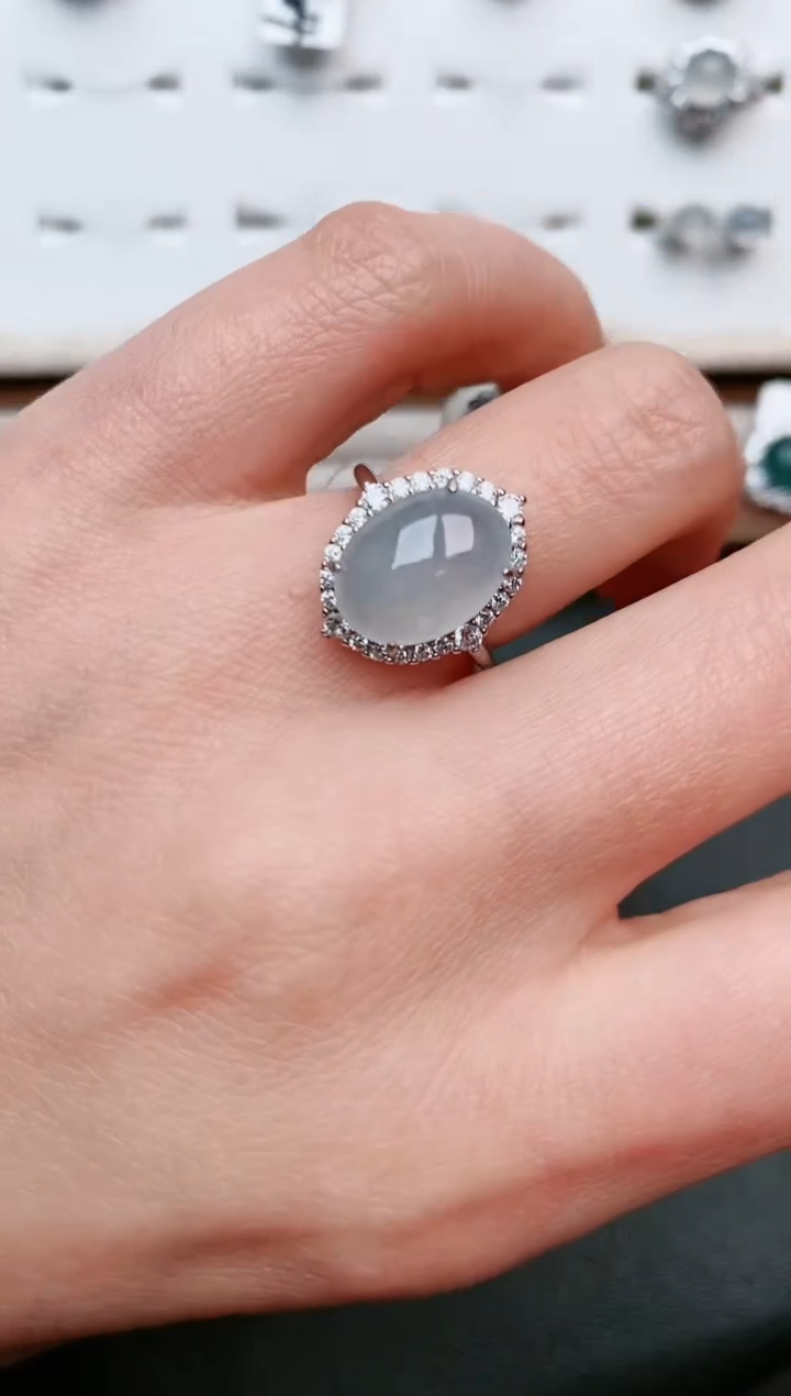 【闪购商品】翡翠戒指银S925镶嵌.....