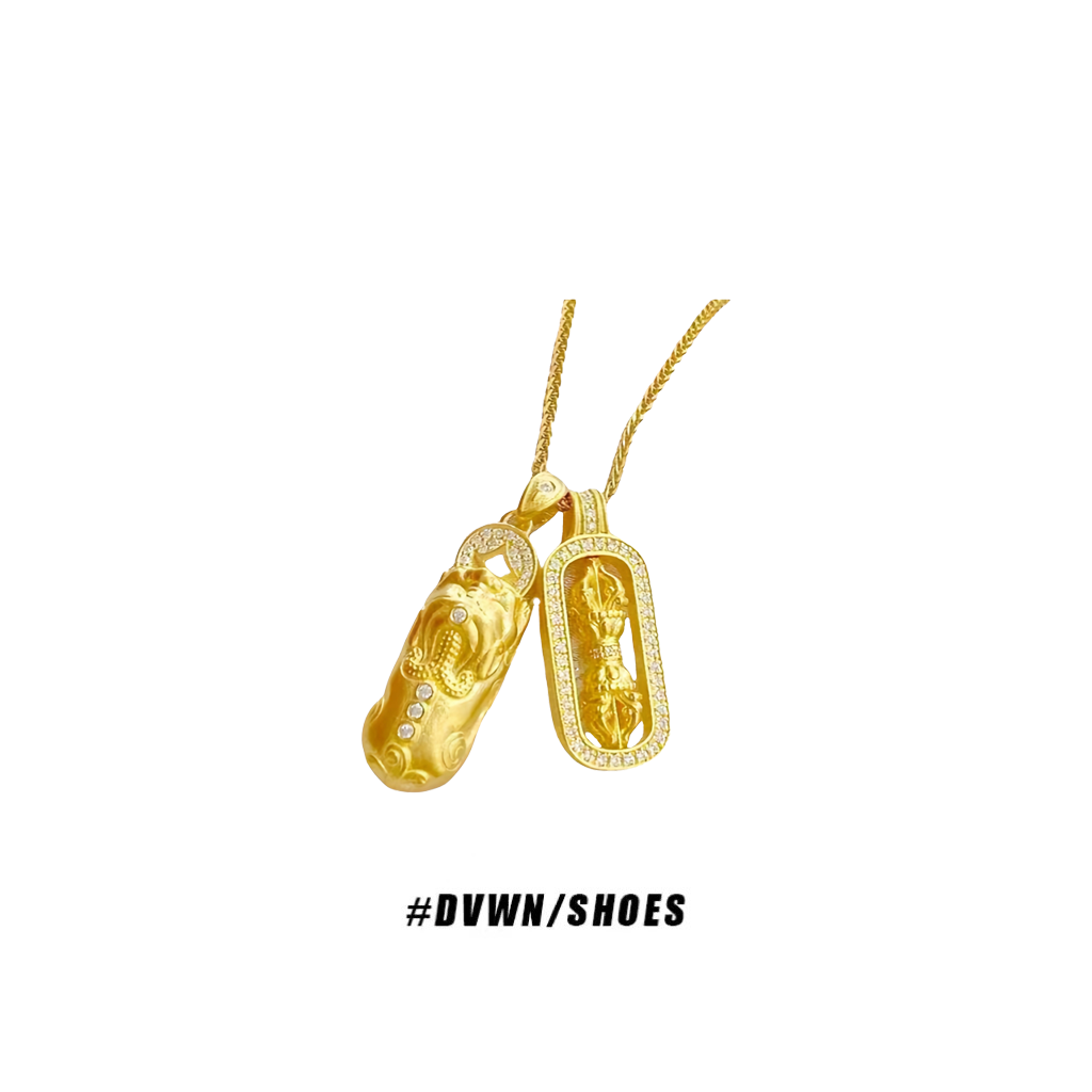 铜合金项链 【DVWN 专属】韦雪同款 手工轻奢 貔貅金刚杵项链