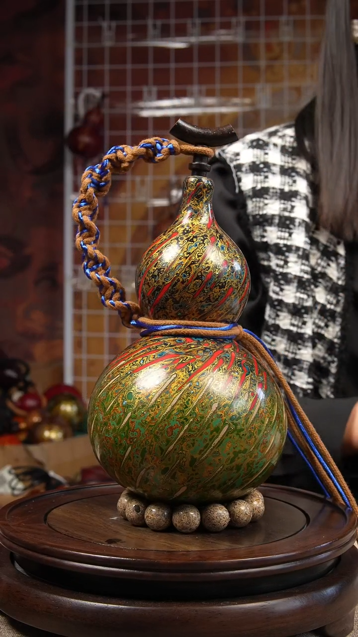 【闪购商品】256号  大漆酒葫芦一物一图