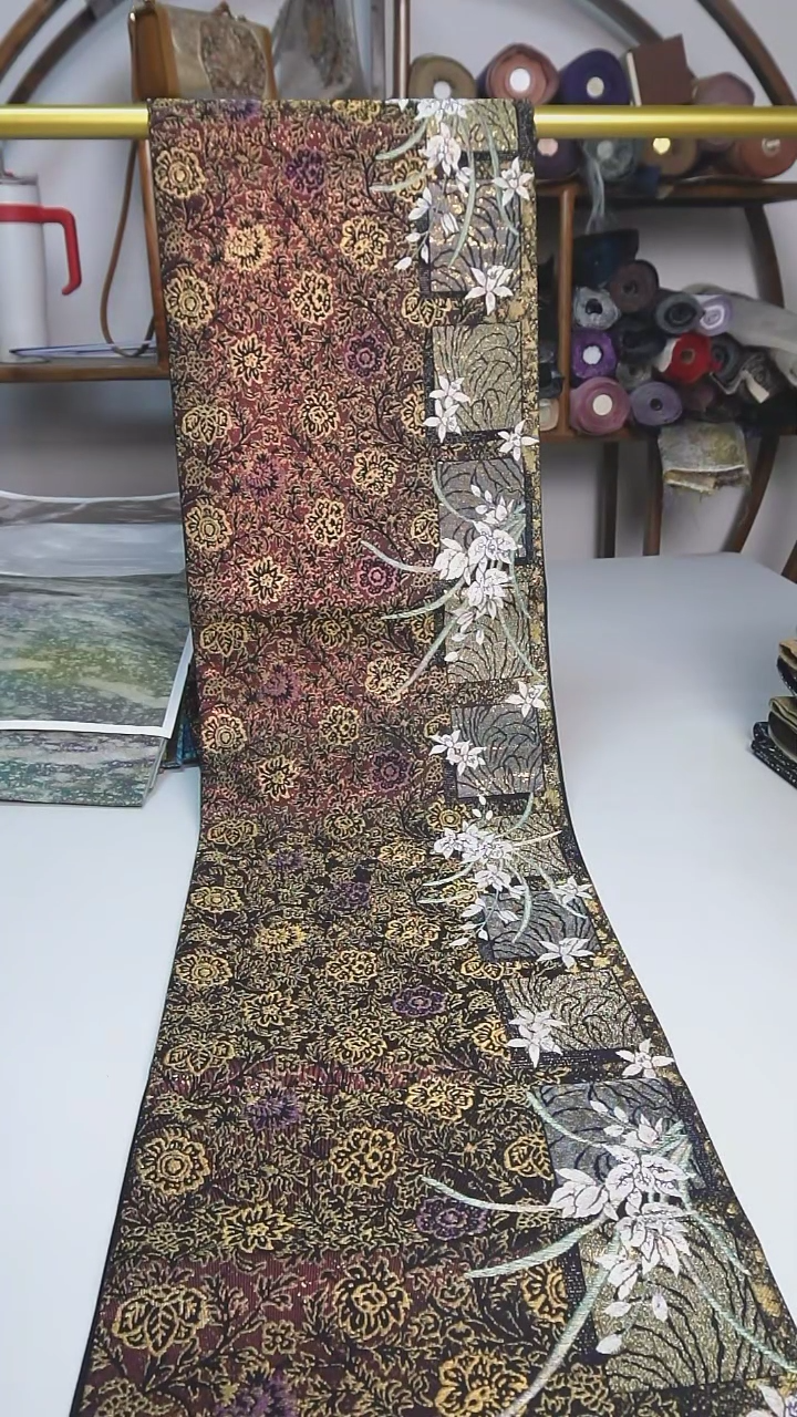 【闪购商品】织绣81西阵织六通花卉