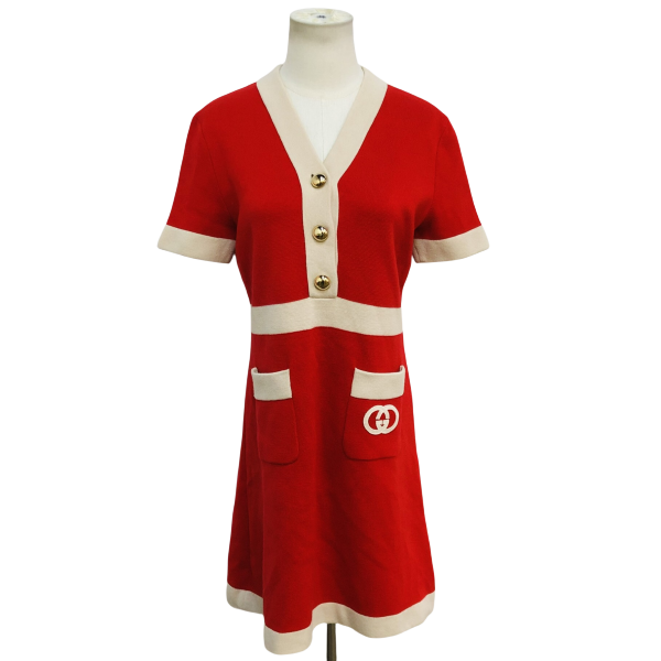 妃鱼/古驰/羊毛/连衣裙/95新/凡1/27