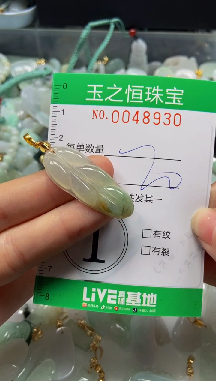 【闪购商品】翡翠颈饰未镶嵌闪购0048930