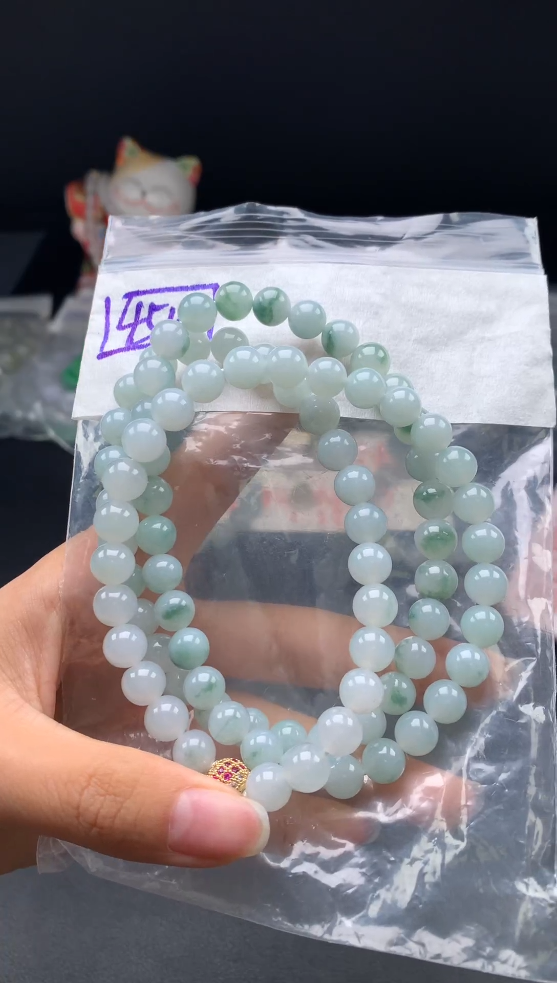 未镶嵌挂件翡翠35  卡8.4