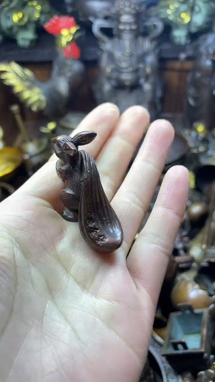 闪购链接，点击下单，有运费险，铜摆件