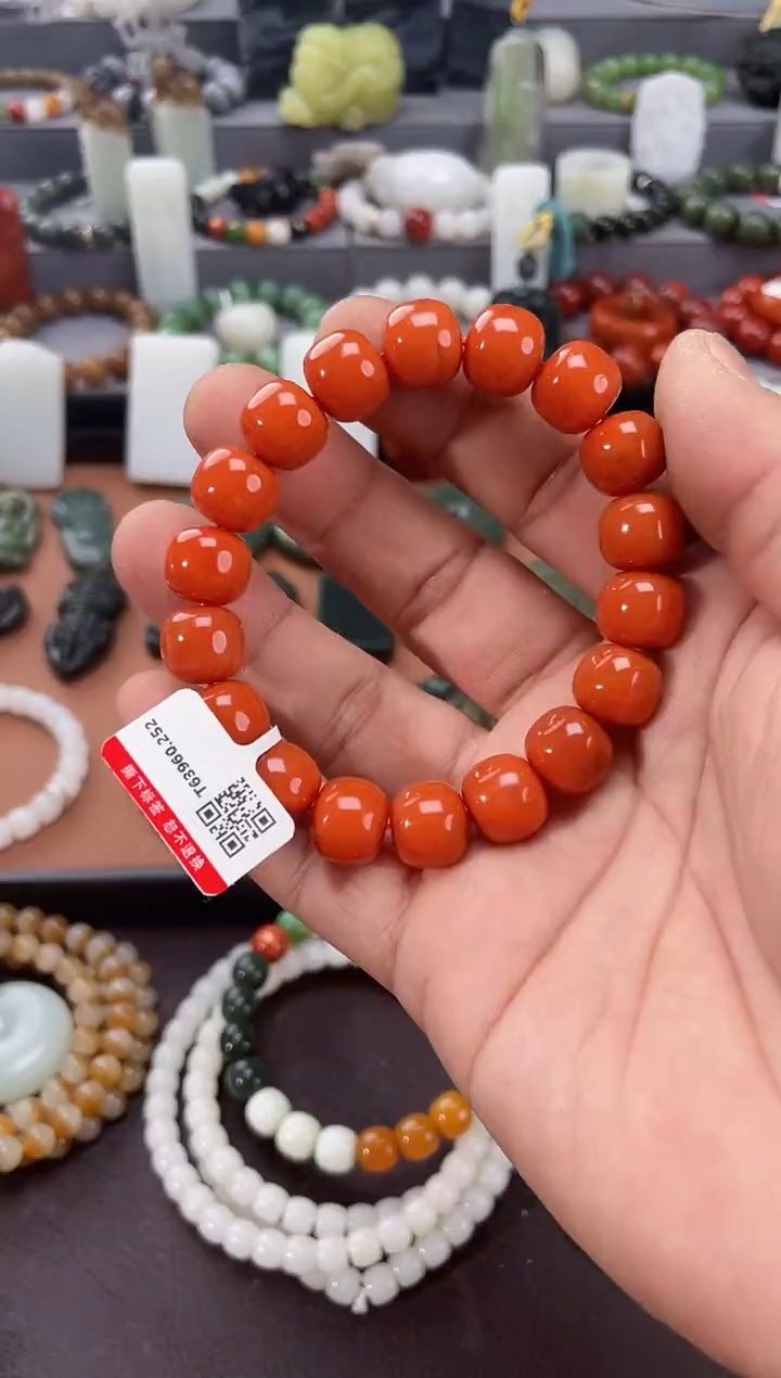 【闪购商品】南红玛瑙手串未镶嵌多样性发一件TNH6128