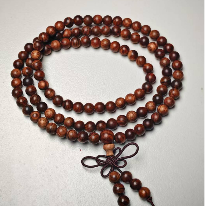 A152黄花梨0.6多圈手串（无礼盒）