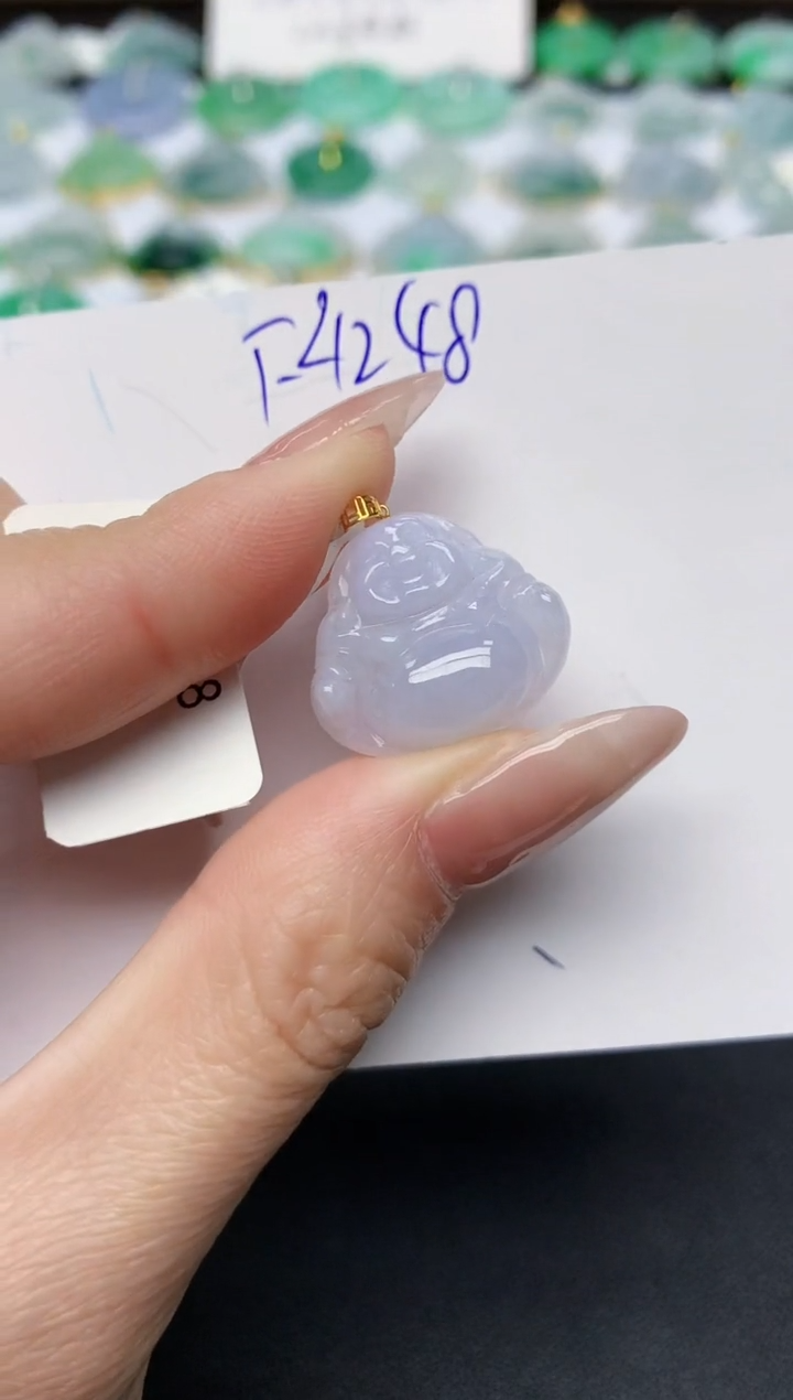 颈饰未镶嵌翡翠天然缅甸A货翡翠百元以上9元证书费自理