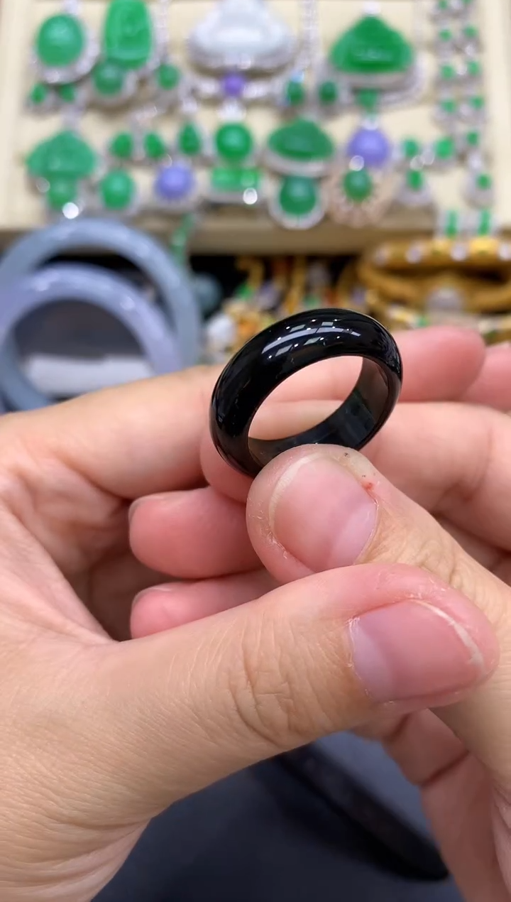 未镶嵌戒指翡翠379-中国好珍宝