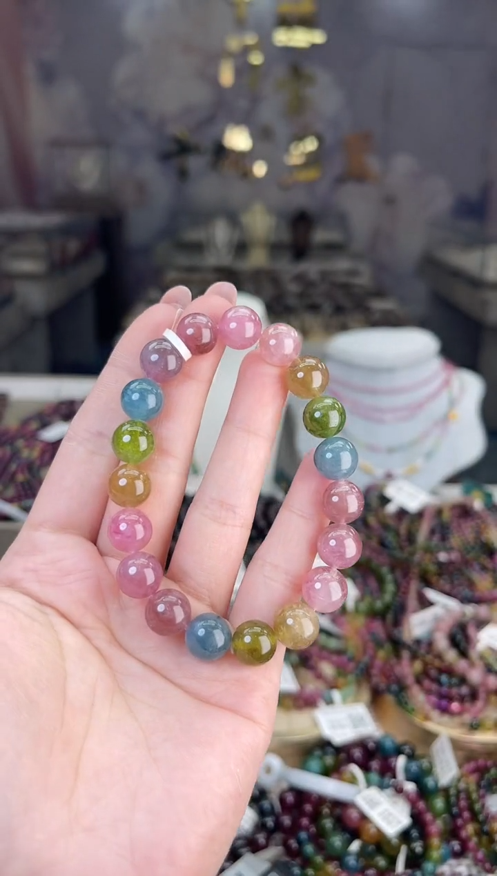 【闪购商品】碧玺/未镶嵌10mm+碧玺单圈多样性发货