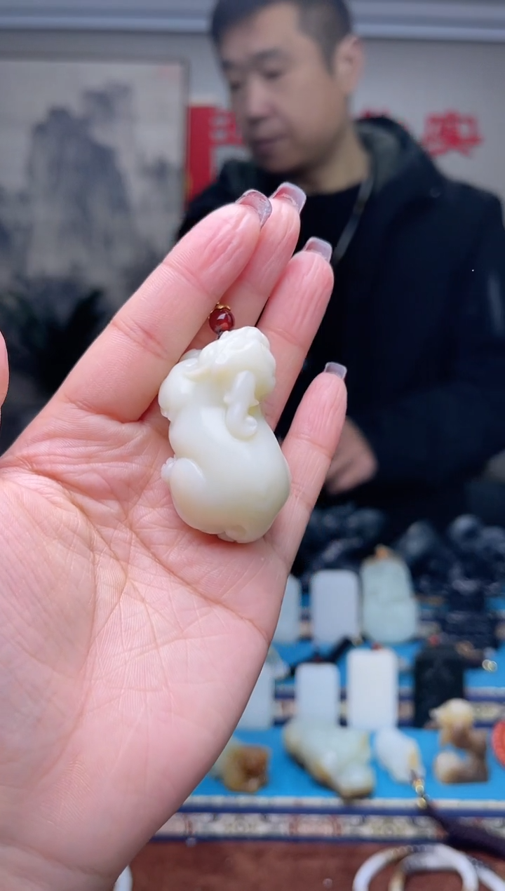 【闪购商品】和田玉挂件未镶嵌1