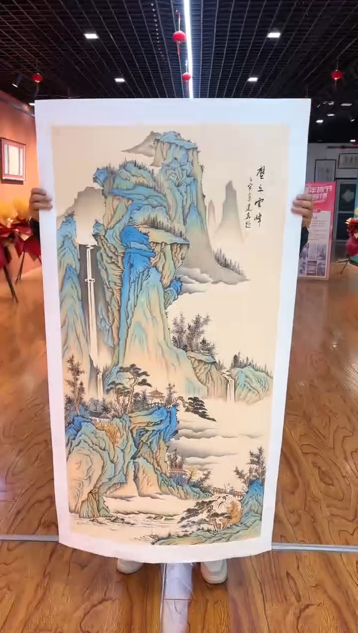 【闪购商品】国画周建真老师绘画作品14-32