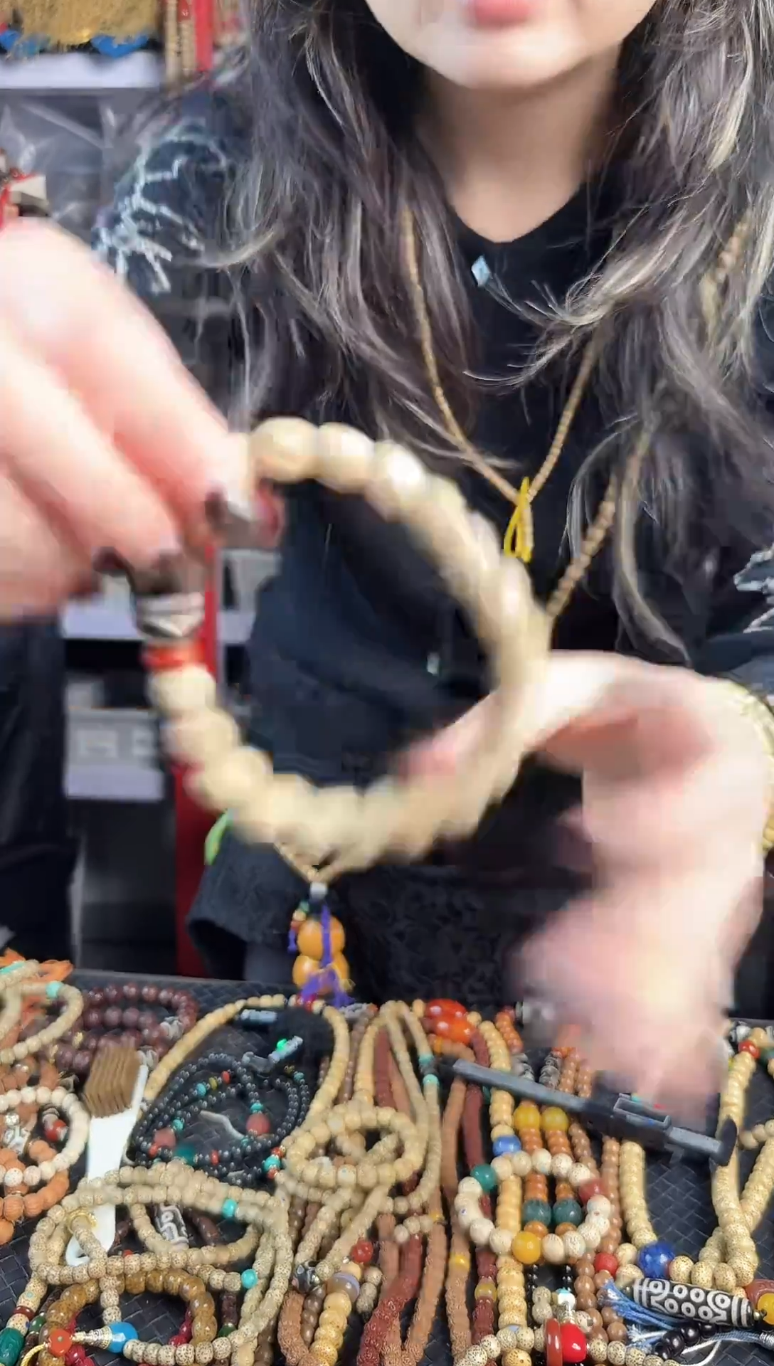 手串星月菩提老陈籽无相星月手串