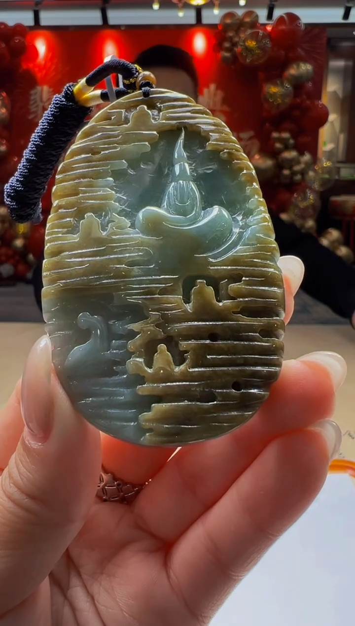 【闪购商品】定制翡翠未镶嵌Q2025-1-16-10