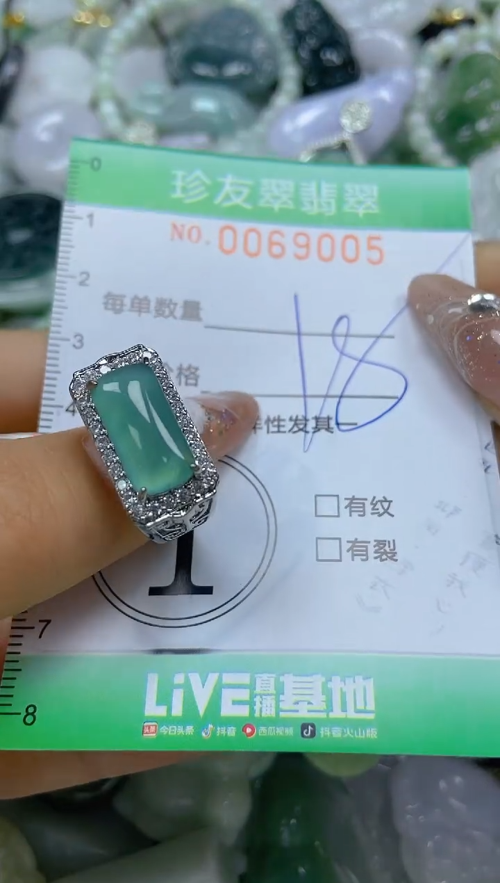 【闪购商品】翡翠颈饰未镶嵌闪购商品0069005