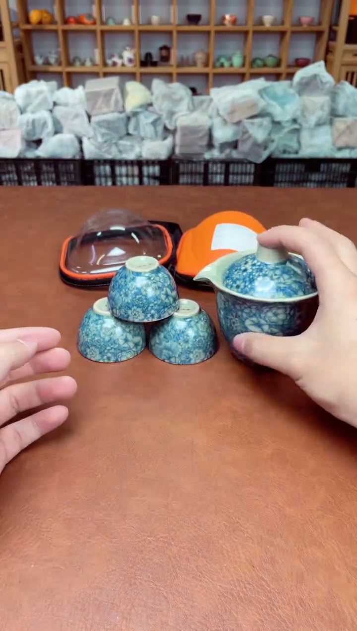 【闪购商品】摆件高端瓷器易仟杯茶器