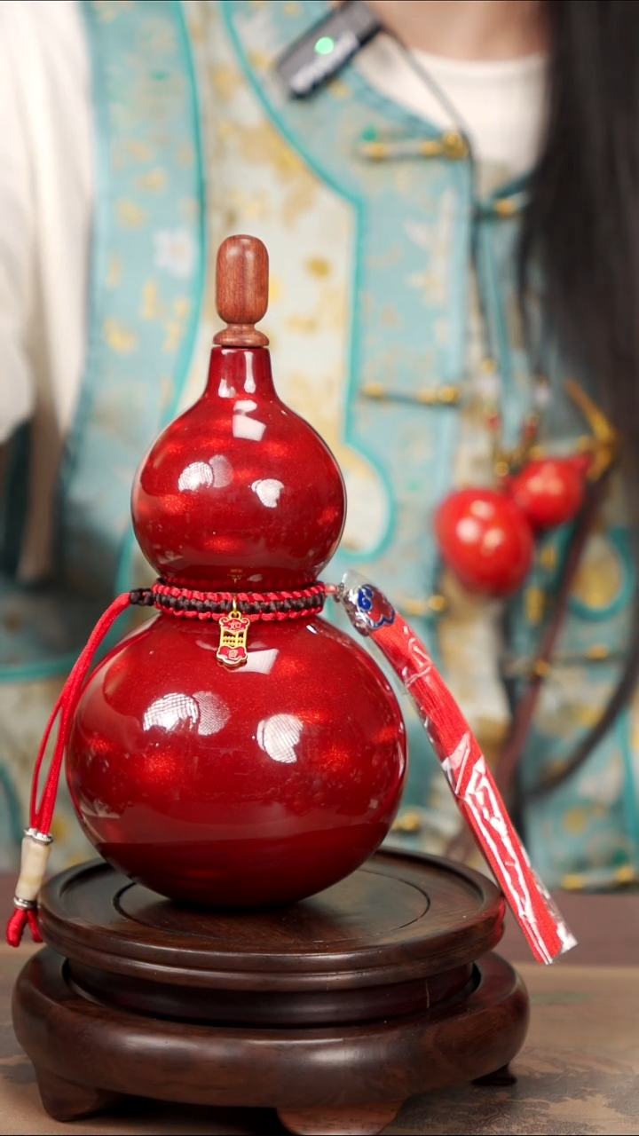 【闪购商品】152易林高端工艺大漆酒葫芦--2488