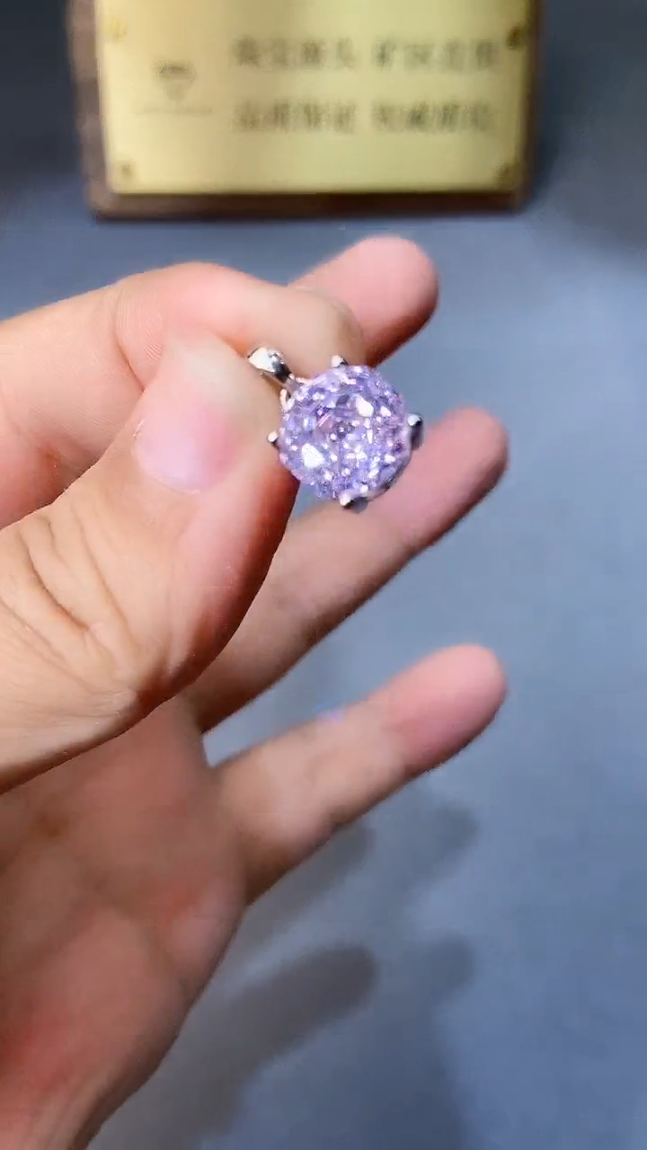 【闪购商品】水晶颈饰银S925镶嵌354浅色