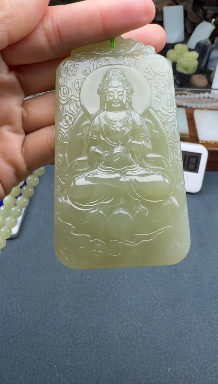 【闪购商品】和田玉颈饰未镶嵌开心