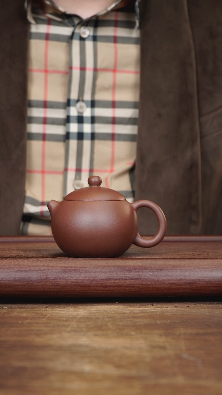 【闪购商品】紫砂茶壶190ml 全手西施 家藏底槽清