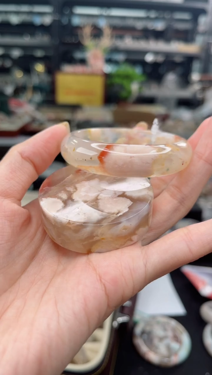 【闪购商品】石英质玉手镯未镶嵌51圈口（赠品镯心）6572021