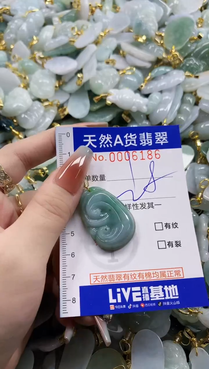 颈饰未镶嵌翡翠天然A货翡翠