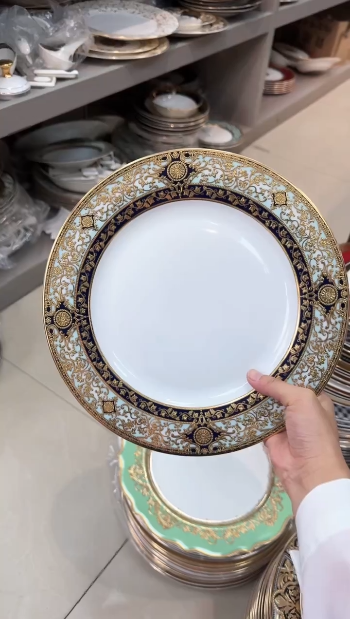 【闪购商品】瓷片9寸平盘1个  福利价  福利价