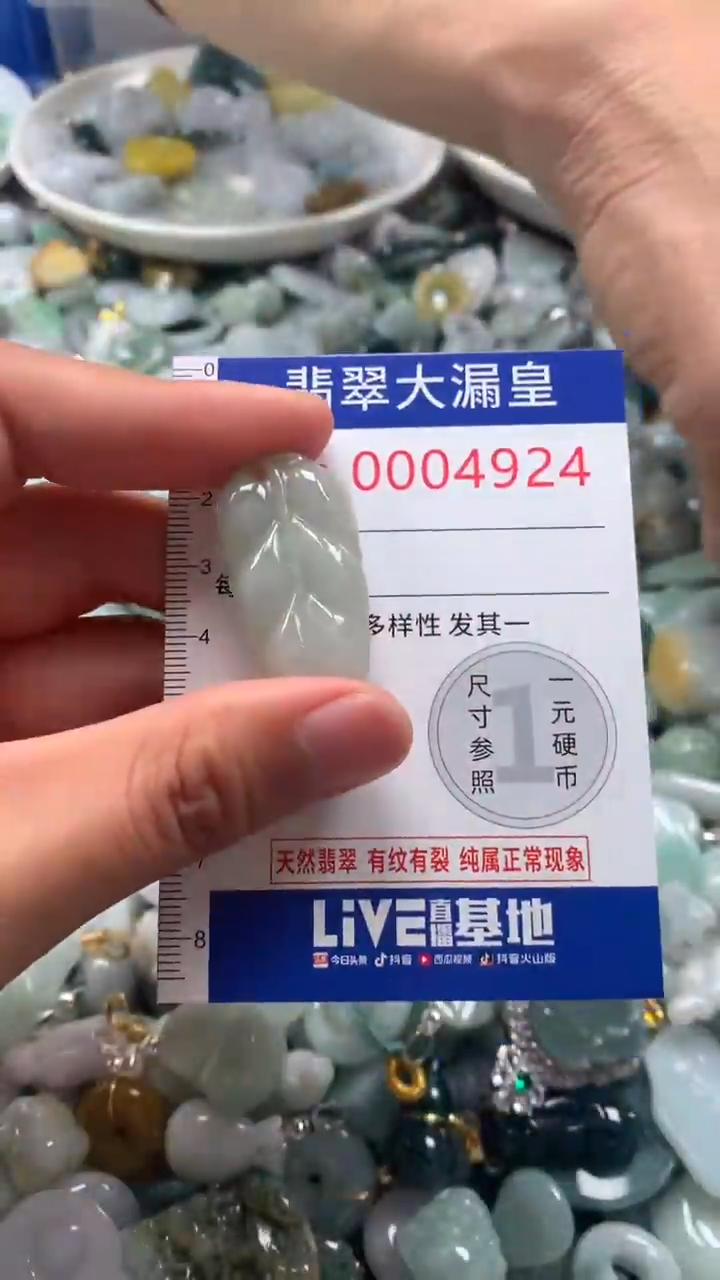 【闪购商品】翡翠吊坠(不含链)未镶嵌4924