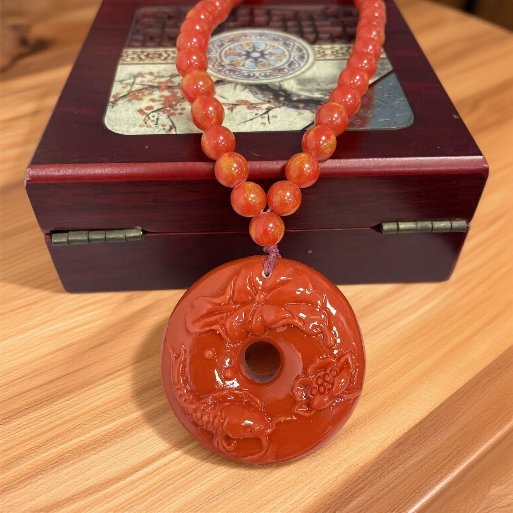 【大喜】红色圆扣套链KSU/WD2559精致套链女士多样性发一