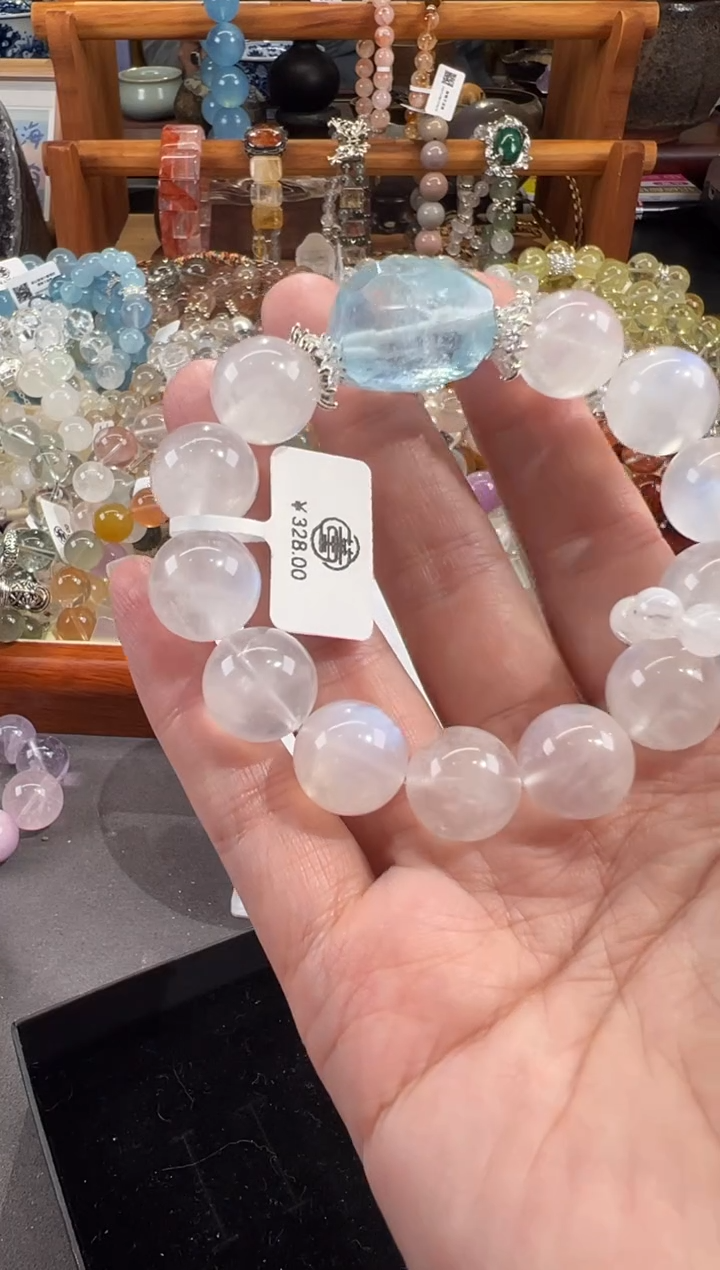 【闪购商品】手串合金月光石定制款 小陈同学