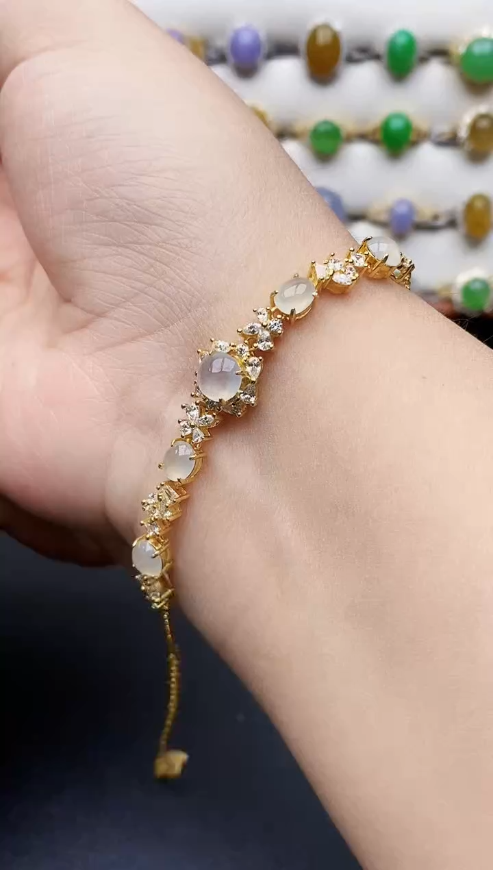 银S925镶嵌戒指翡翠1155