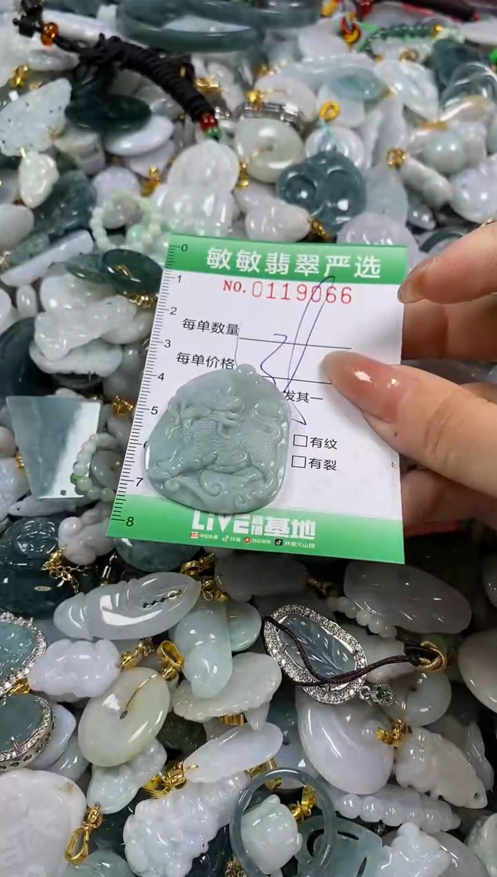 【闪购商品】翡翠颈饰未镶嵌闪购0119066