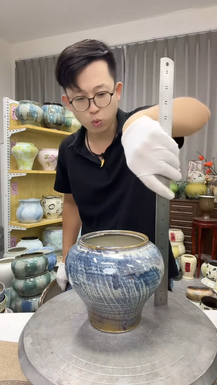 9-7直播链接精选陶瓷花盆