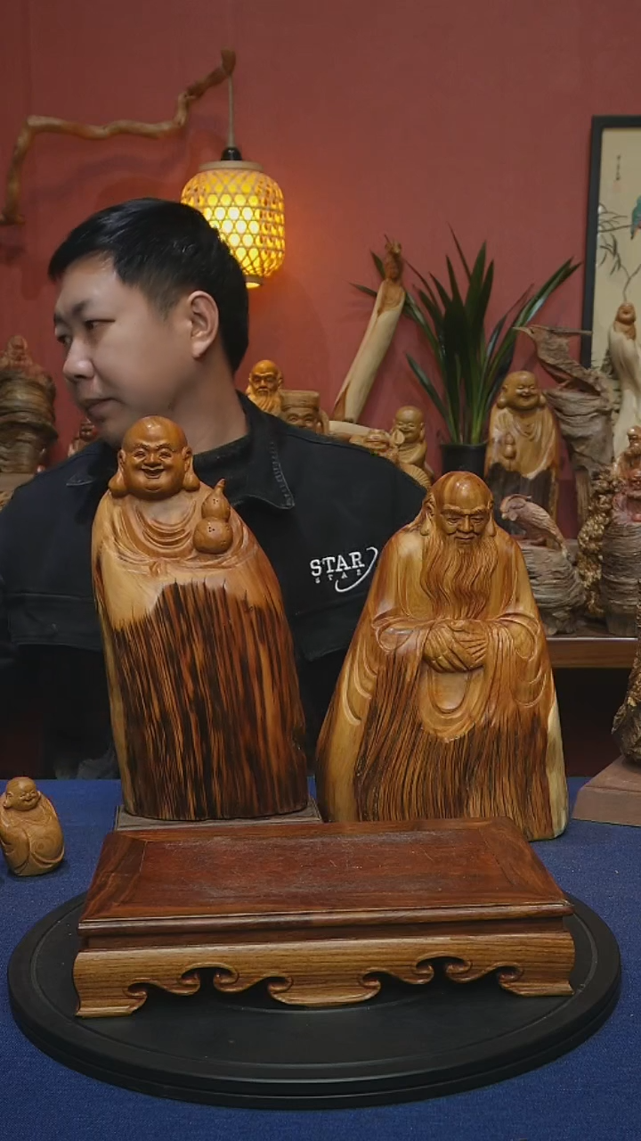 【闪购商品】柏木（崖柏）木雕1