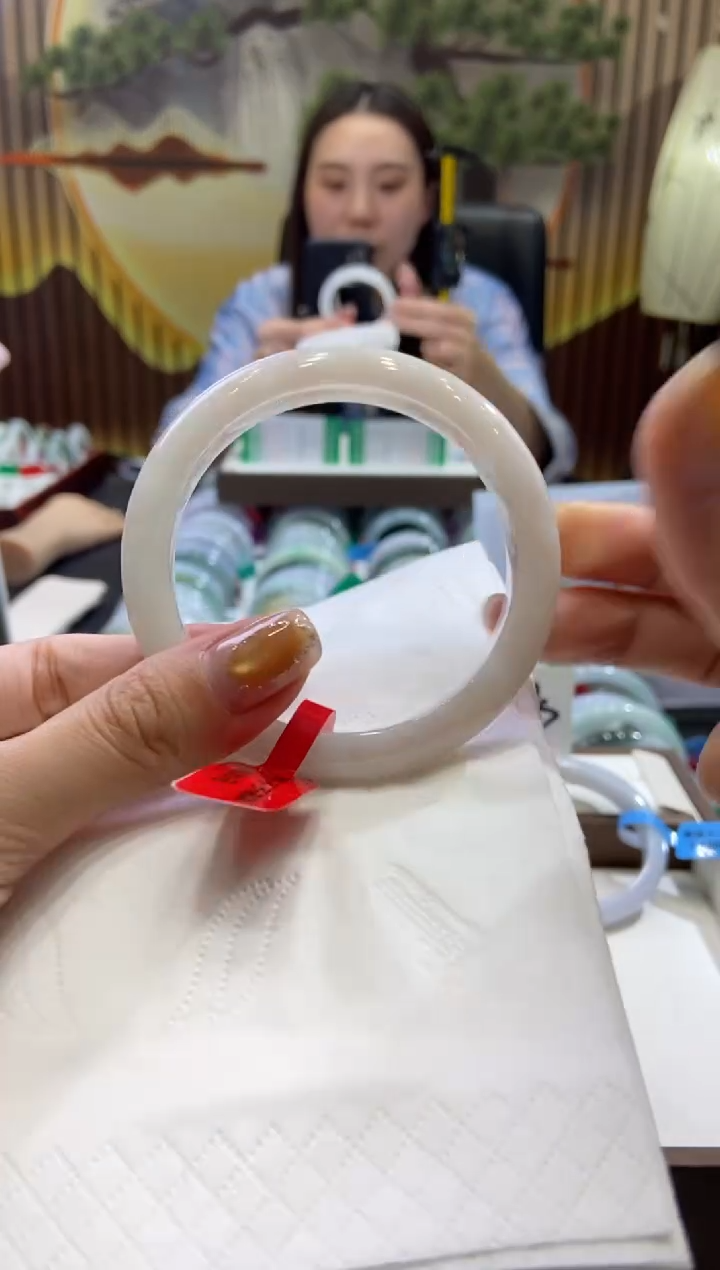 未镶嵌手镯翡翠0007120