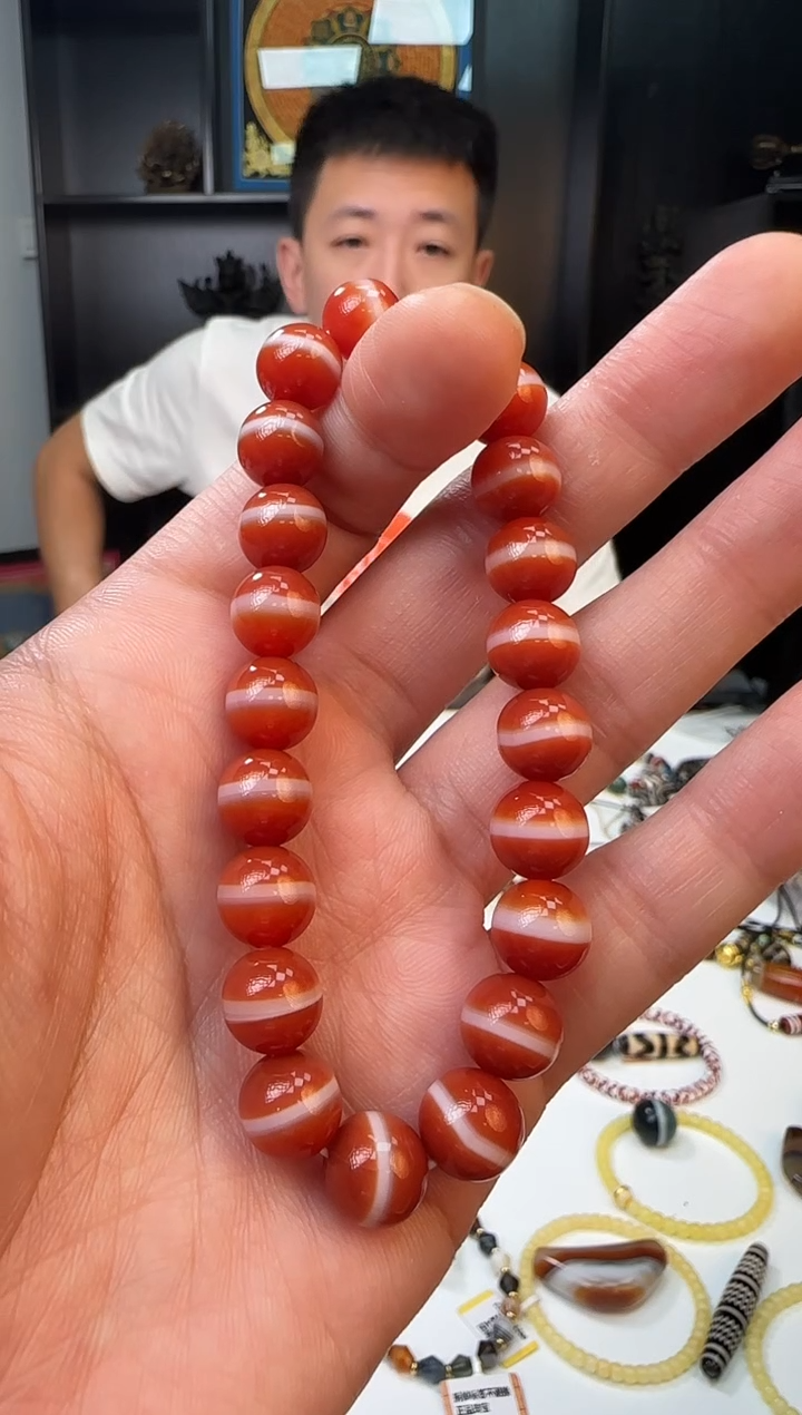 未镶嵌手链玛瑙/玉髓1118-44多样性发货